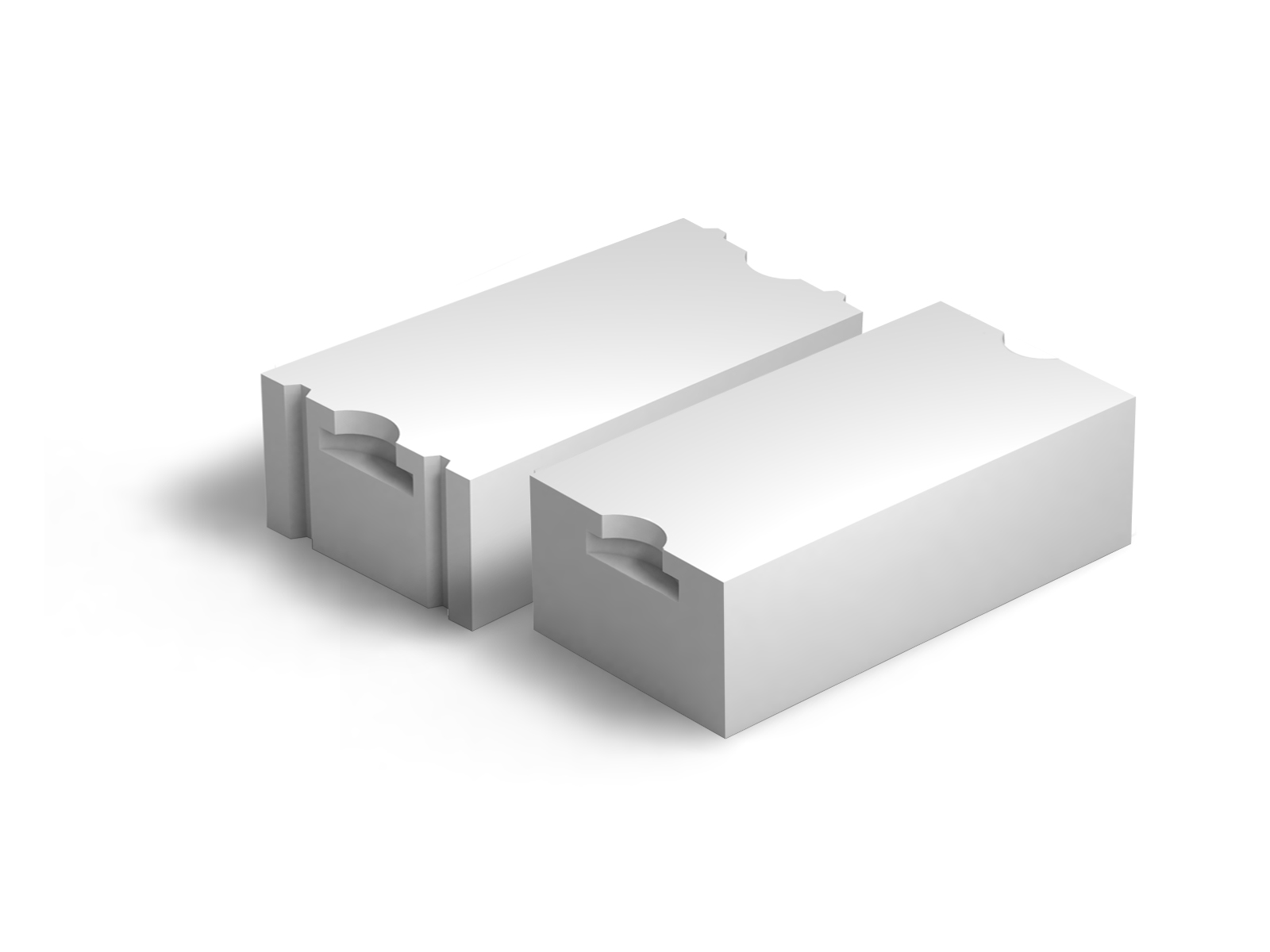 Viablokk D450/20 200x200x600mm