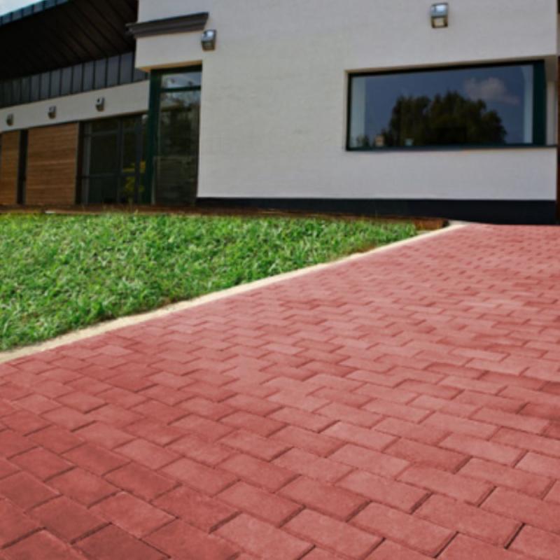 Klasszikus tégla 10x20x6 cm vörös